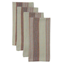 Foresti Napkin 22"x23" 100% Cotton, Vat-Dyed, w/ Color Stripes