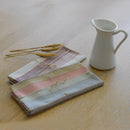 Camini Napkin 22"x23" 100% Cotton, Vat-Dyed, w/ Color Stripes