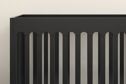 Compact Boutique™ Solid Wood Folding Crib, Multiple Finish Options