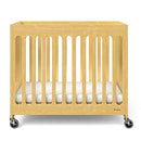 Compact Boutique™ Solid Wood Folding Crib, Multiple Finish Options