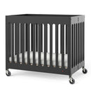 Compact Boutique™ Solid Wood Folding Crib, Multiple Finish Options