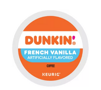 Dunkin'® French Vanilla Light Roast Kosher Flavored Caffeinated K-Cups