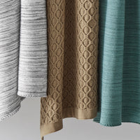 Gedin Throw Blanket, Toast