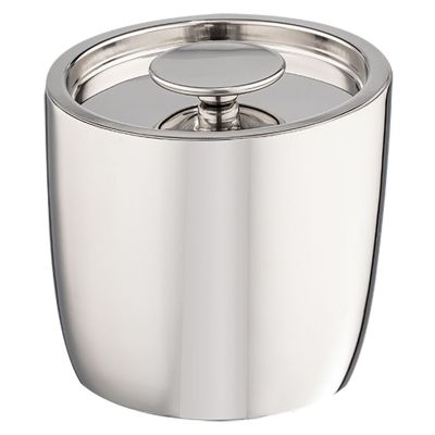 Stainless Steel 1.6qt Slant Ice Bucket