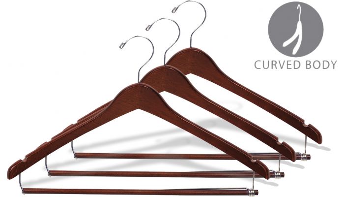 Walnut and Chrome, Contoured
