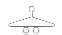 17" Chrome Metal Anti-Theft Top Hanger