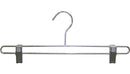 14" Chrome Metal Bottom Hanger W/ Clips