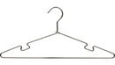 17" Chrome Metal Top Hanger W/ Notches