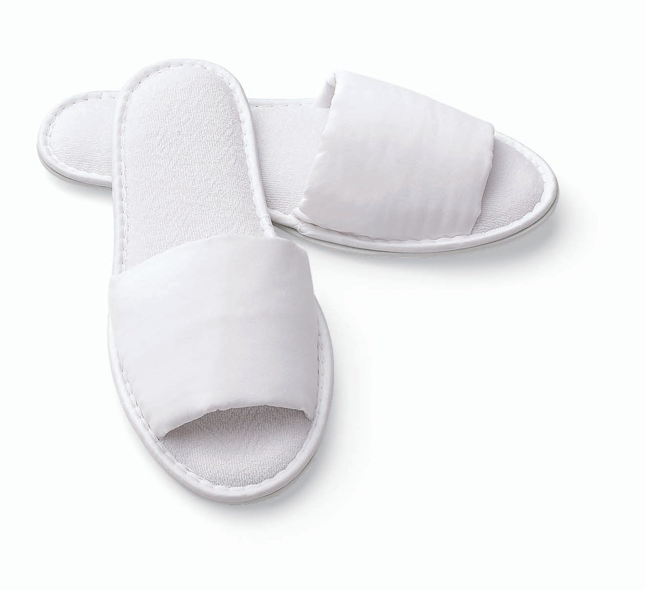 Microfiber - Open Toe Slippers