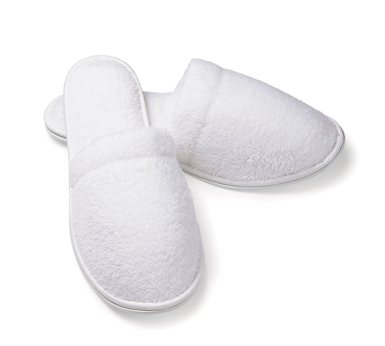 Terry Closed Toe Slippers