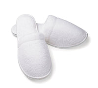 Terry Closed Toe Slippers