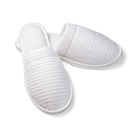 Waffle - Closed Toe Slippers