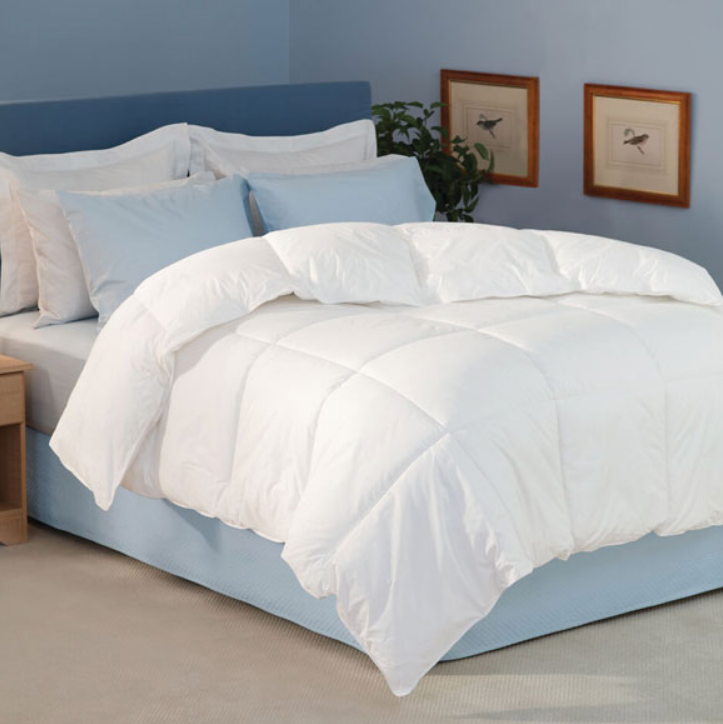 Loves To Be Washed Comforter Down-Alternative, 100% Cotton, 230 Thread Count , Secure Weave®, Allergen Shield™ Fabric, Microbial Protection