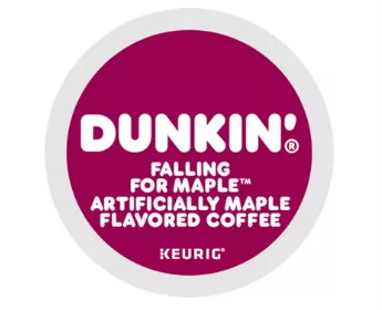 Dunkin'® Falling for Maple Medium Roast Kosher Flavored Caffeinated K-Cups