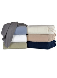 Microloft Fleece Blanket, Plain, Light Weight