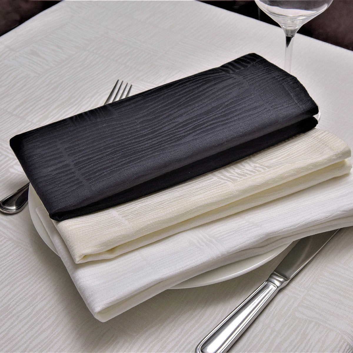 Organic Napkin 100% ELS Cotton Hemmed