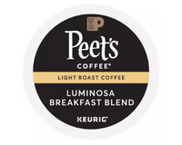 Peet's Coffee® Luminosa Breakfast Blend Light Roast Kosher Caffeinated K-Cups