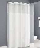 Peva Easy Hang White 71x74 Curtain Hook White With Clear Window