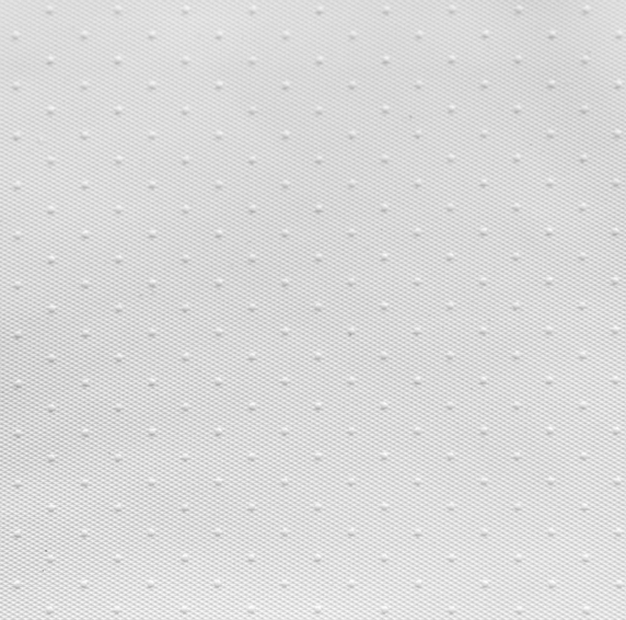 Peva 8g Pindot Easy Hang White 71x74 Hook Chrome