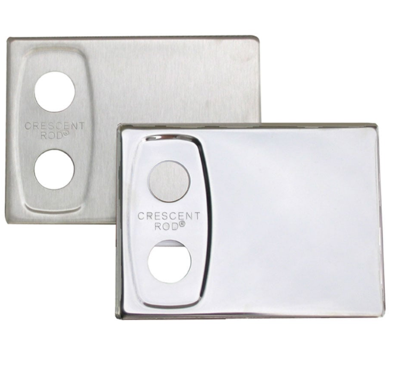 The Crescent® Cover Plates, Brushed