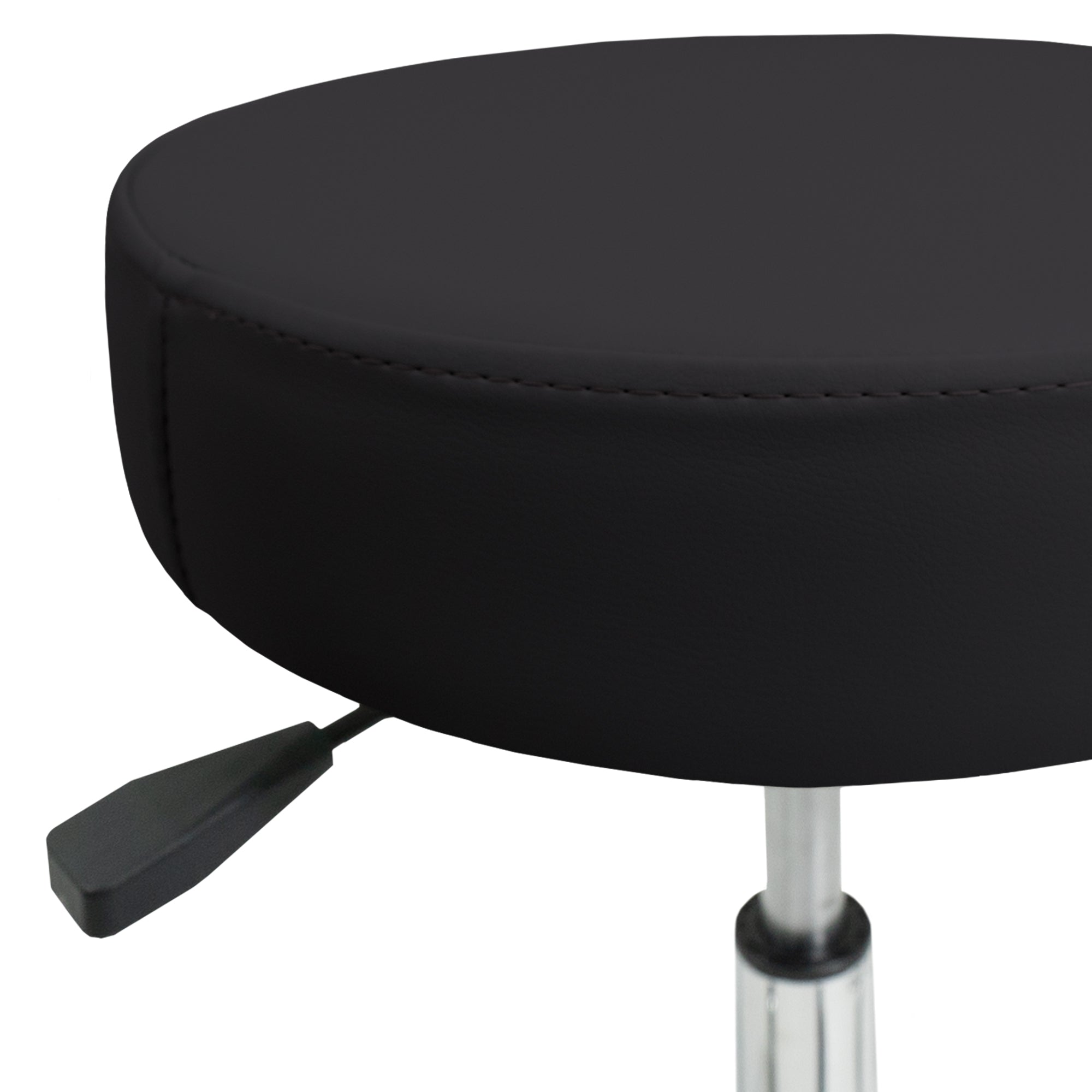 Pneumatic Rolling Stool (No Back) (19-26” / Standard height)