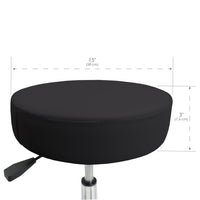 Pneumatic Rolling Stool (No Back) (19-26” / Standard height)