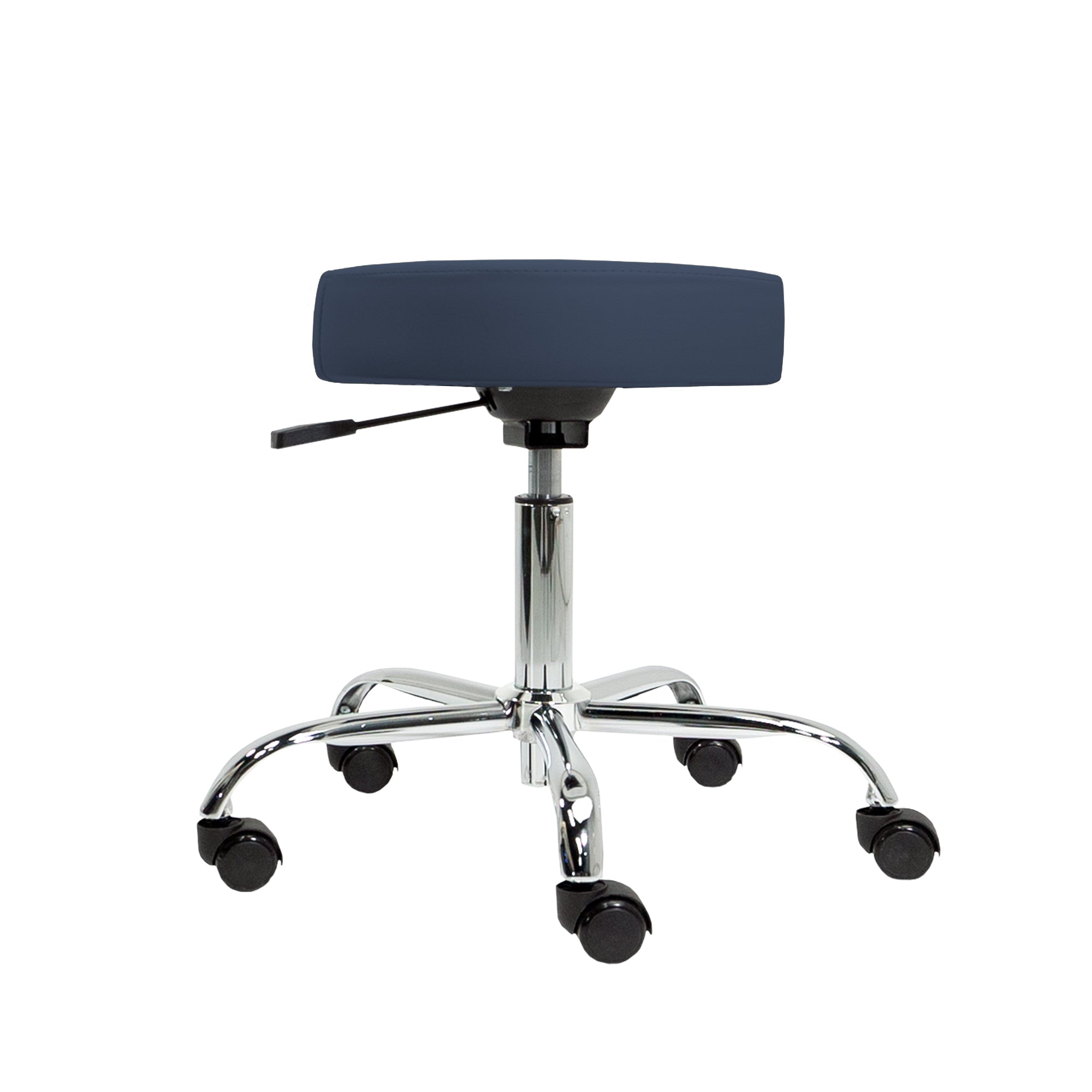 Pneumatic Rolling Stool (No Back) (19-26” / Standard height)