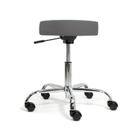 Pneumatic Rolling Stool (No Back) (19-26” / Standard height)