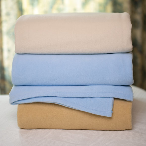 Oxford Polar Fleece Blanket, Twill Weave, Medium Weight