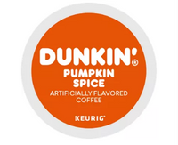 Dunkin'® Pumpkin Spice Medium Roast Kosher Flavored Caffeinated K-Cups
