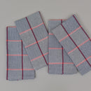 Quadramuri Napkin 22"x23" 100% Cotton, Vat-Dyed, Mitered Corners, Color Checked