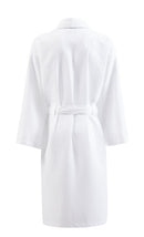 Pique Waffle Bathrobe, White