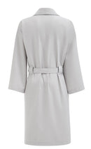 Pique Waffle Bathrobe, Grey