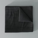 Rib Knit Throw Blanket, Charcoal