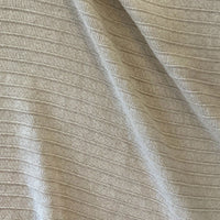 Rib Knit Throw Blanket, Tan Heather