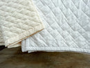 Spa Quilted Blanket 60" x 90", White