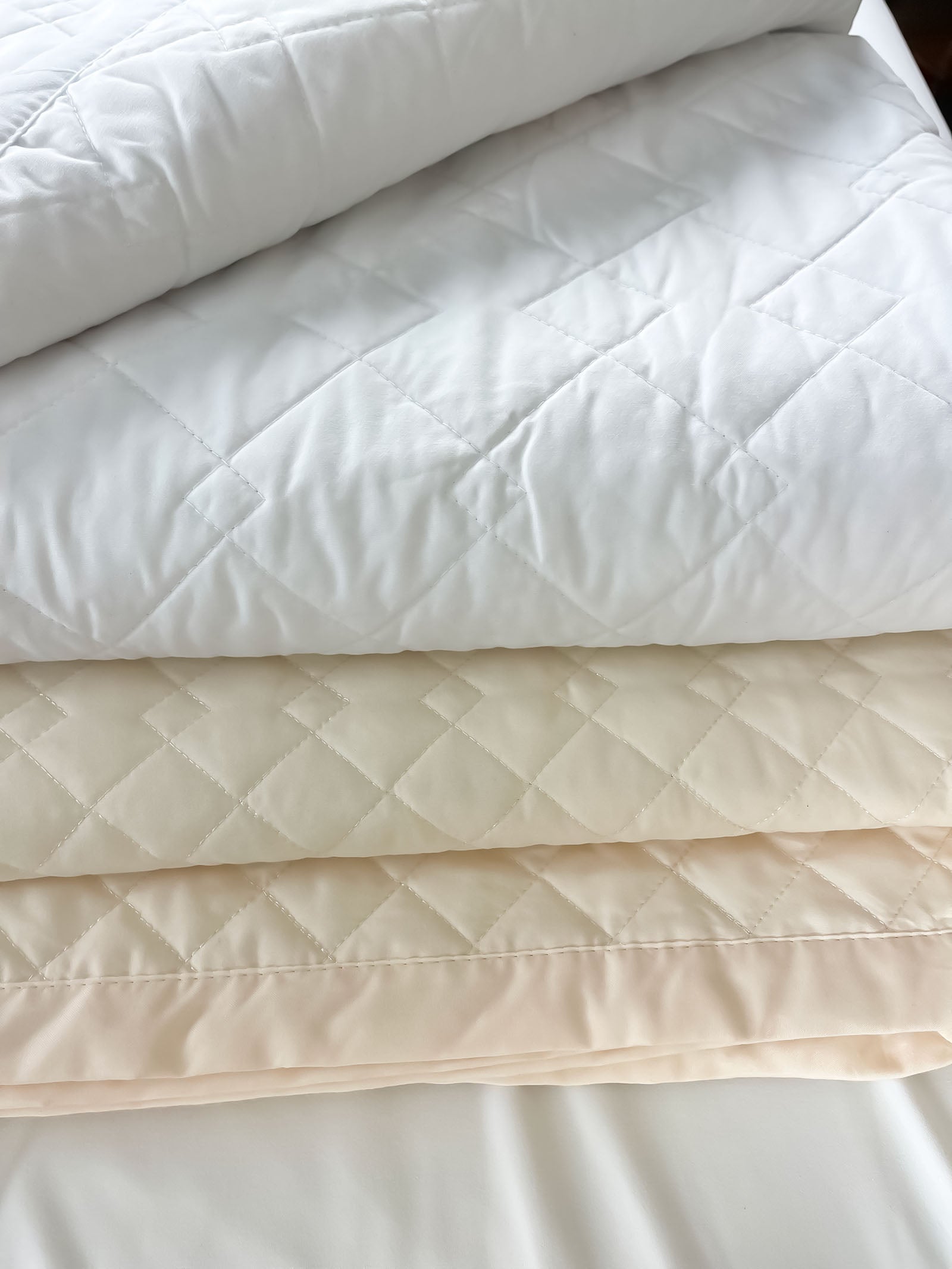 Spa Quilted Blanket 60" x 90", White
