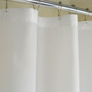 Nylon 72"x72" Standard Shower Curtain, White