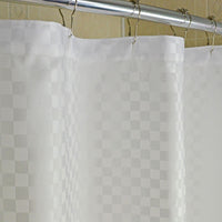 Satin Box Standard Shower Curtain 72"x72" 100% Polyester, White