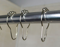 Stainless Steel Four ABS Roller Pin Nickel Plated Hooks
