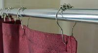 Stainless Steel Four ABS Roller Pin Nickel Plated Hooks