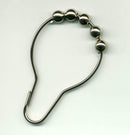 Stainless Steel Five ABS Roller Pin Nickel Plated Hooks