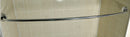 60" Bright Stainless Steel Curved Shower Rod With Flanges Included. Usa Made