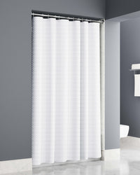 Satinbox Regular Curtain White 72x72 Sewn Button