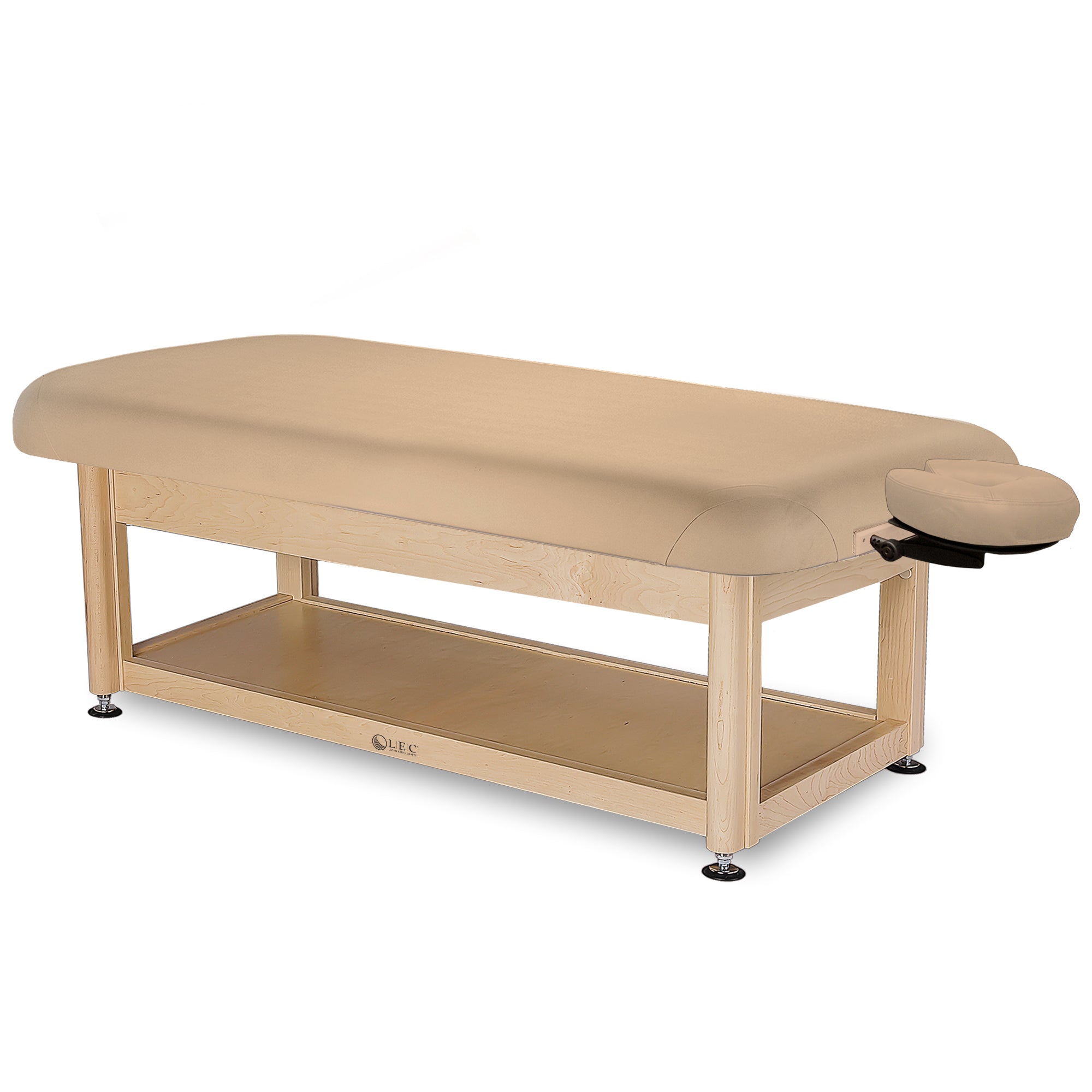 Serenity Flat Top Massage Table with Shelf