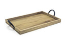 Wood Amenity Tray in Natural with Handles 9”x13”x1”