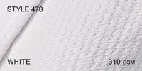 Lightweight Diamond Waffle Shawl Bathrobe