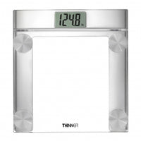 Digital Bathroom Scale – Chrome and Glass