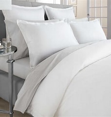 Duvet Cover T360 Pima Cotton/Poly Blend, Plain Percale