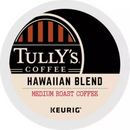 Tully's® Coffee Hawaiian Blend Medium Roast Kosher Caffeinated K-Cups